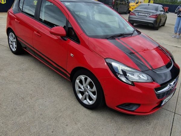 Opel Corsa Hatchback, Petrol, 2015, Red