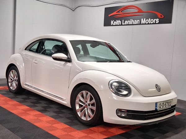Volkswagen Beetle Hatchback, Petrol, 2012, White