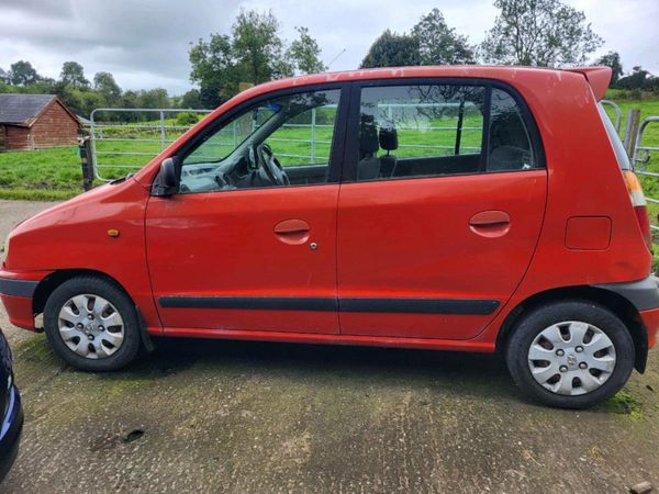 Hyundai Atos Hatchback, Petrol, 2001, Orange
