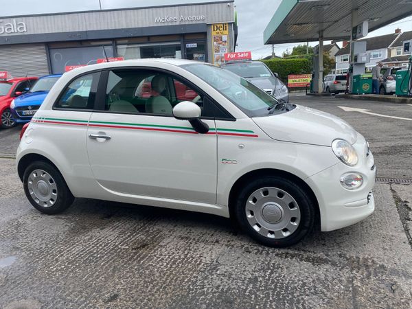 Fiat 500 Hatchback, Petrol, 2019, White