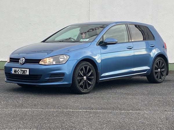 Volkswagen Golf Hatchback, Diesel, 2014, Blue