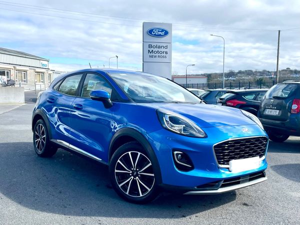 Ford Puma MPV, Petrol Hybrid, 2020, Blue
