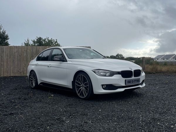 BMW 3-Series Saloon, Diesel, 2013, White