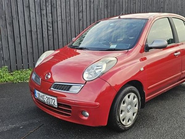 Nissan Micra Hatchback, Petrol, 2009, Red