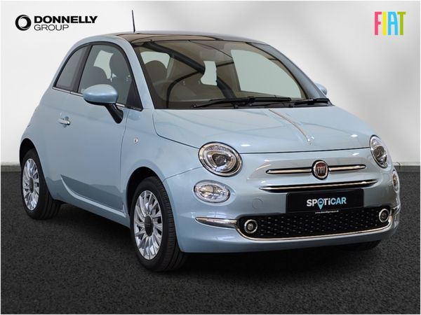 Fiat 500 Hatchback, Petrol, 2024, Green