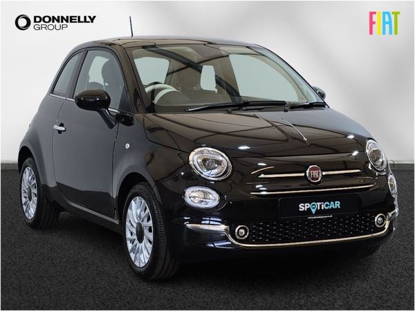 Fiat 500 Hatchback, Petrol, 2024, Black