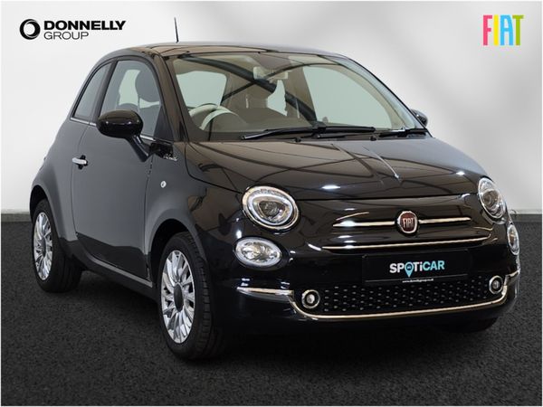 Fiat 500 Hatchback, Petrol, 2023, Black
