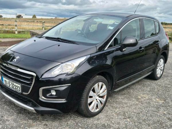 Peugeot 3008 SUV, Diesel, 2015, Black