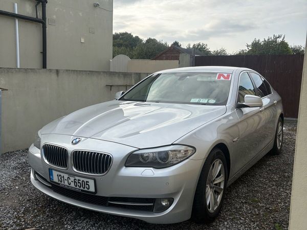 BMW 5-Series Saloon, Diesel, 2013, Silver