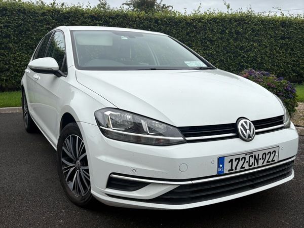 Volkswagen Golf Hatchback, Diesel, 2017, White
