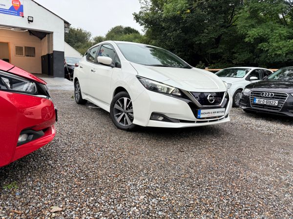 Nissan Leaf Hatchback, Electric, 2021, White