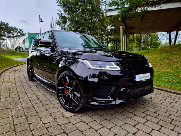 Land Rover Range Rover Sport SUV, Petrol Plug-in Hybrid, 2021, Black