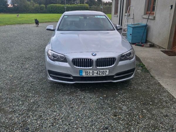 BMW 5-Series Saloon, Diesel, 2015, Silver