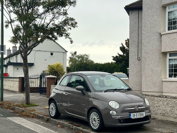 Fiat 500 Hatchback, Petrol, 2008, Grey