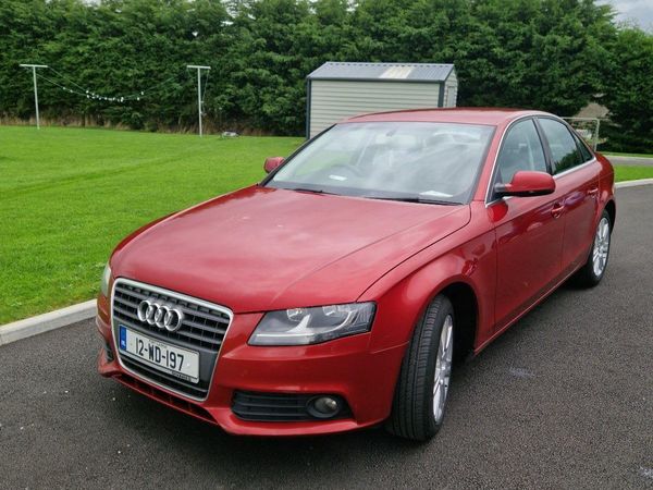 Audi A4 Saloon, Diesel, 2012, Red