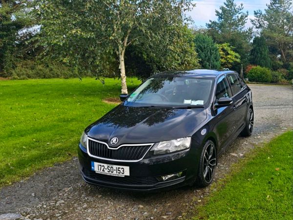 Skoda Rapid Hatchback, Diesel, 2017, Black