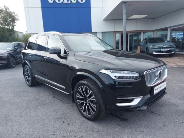 Volvo XC90 SUV, Petrol Plug-in Hybrid, 2024, Black