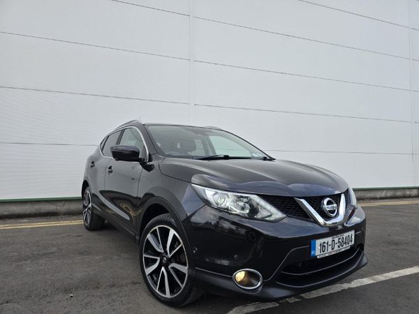 Nissan Qashqai Hatchback, Diesel, 2016, Black