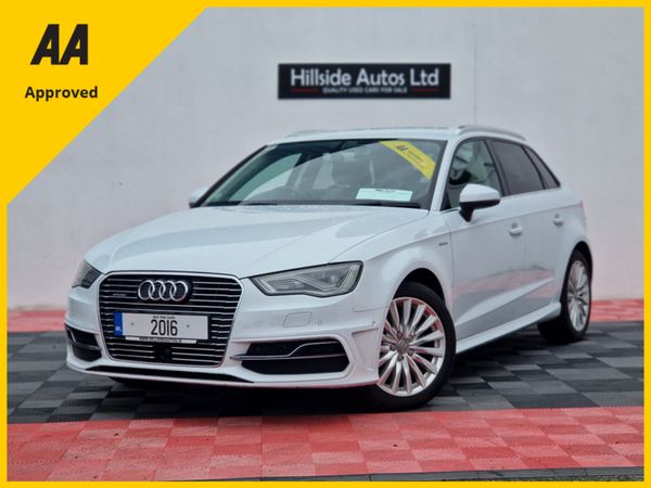 Audi A3 Hatchback, Petrol Hybrid, 2016, White
