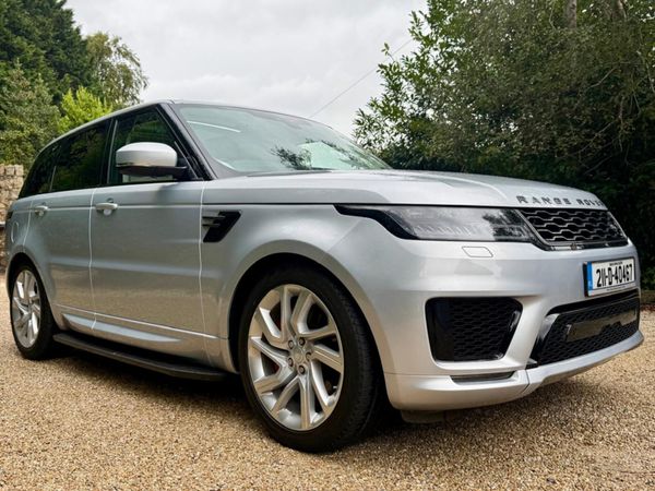 Land Rover Range Rover Sport SUV, Petrol Hybrid, 2021, Silver