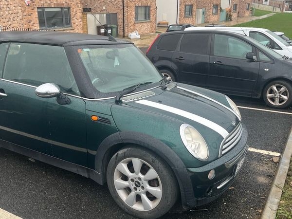 Mini Cooper Convertible, Petrol, 2004, Green