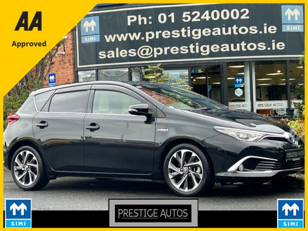 Toyota Auris Hatchback, Petrol Hybrid, 2017, Black