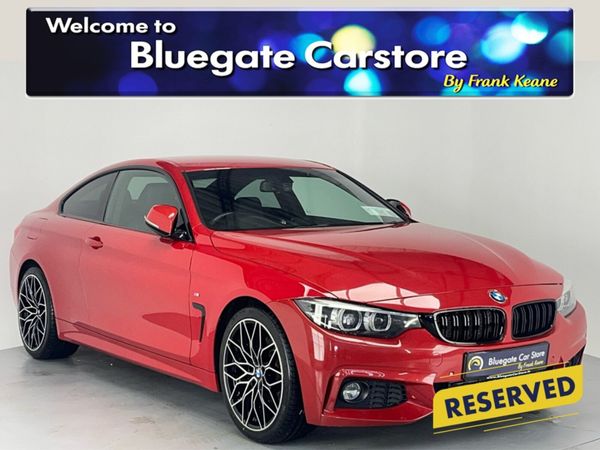 BMW 4-Series Coupe, Diesel, 2017, Red