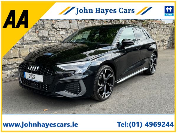 Audi A3 Hatchback, Petrol Plug-in Hybrid, 2022, Black
