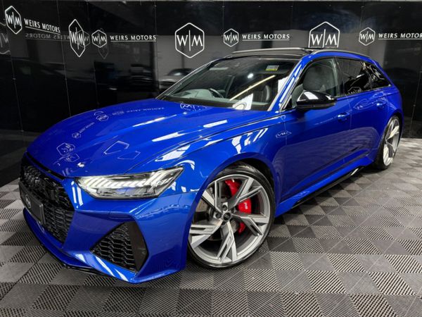 Audi RS6 Estate, Petrol, 2023, Blue