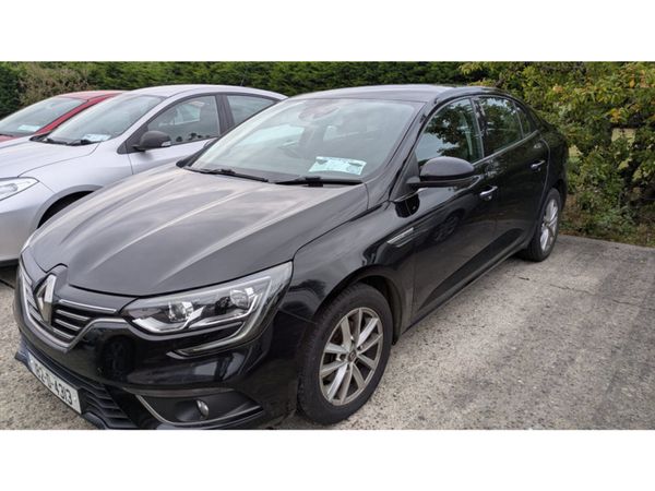 Renault Megane Saloon, Diesel, 2018, Black