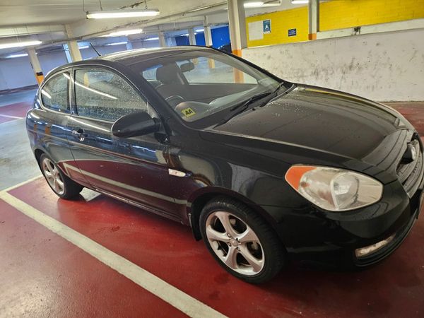 Hyundai Accent Hatchback, Petrol, 2007, Black