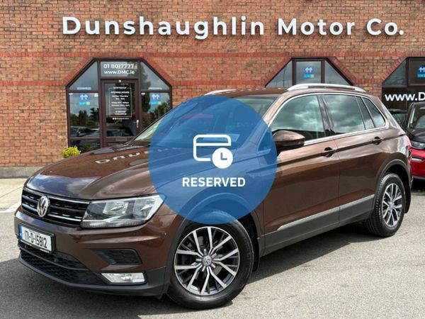 Volkswagen Tiguan SUV, Diesel, 2017, Brown