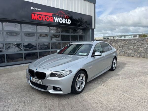 BMW 5-Series Saloon, Diesel, 2016, Silver