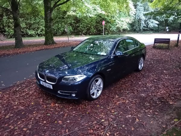BMW 5-Series Saloon, Diesel, 2016, Blue