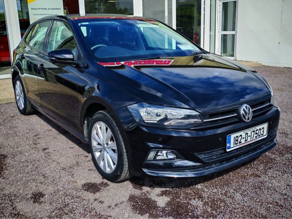 Volkswagen Polo Hatchback, Petrol, 2018, Black
