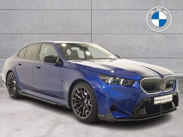 BMW M5 Saloon, Petrol Plug-in Hybrid, 2025, Blue