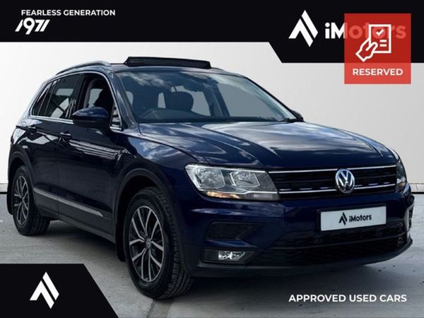 Volkswagen Tiguan SUV, Diesel, 2018, Blue