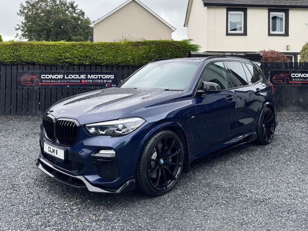 BMW X5 SUV, Petrol Hybrid, 2021, Blue