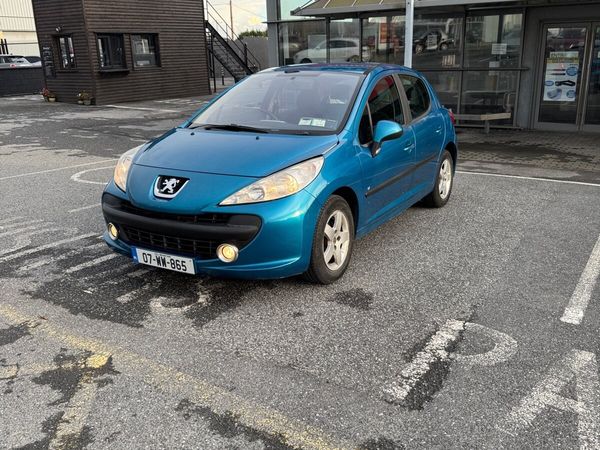 Peugeot 207 Hatchback, Petrol, 2007, Blue