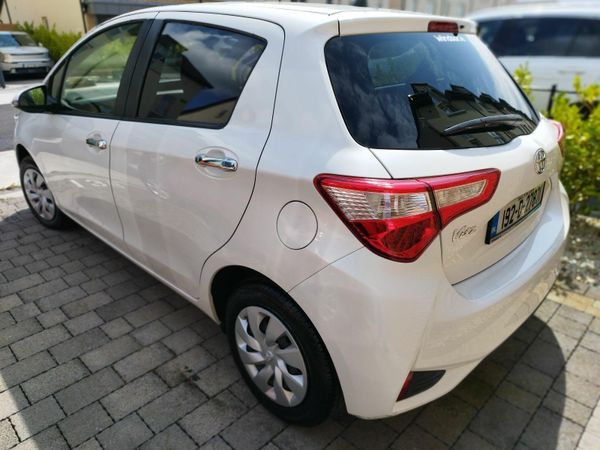 Toyota Vitz Hatchback, Petrol, 2019, White