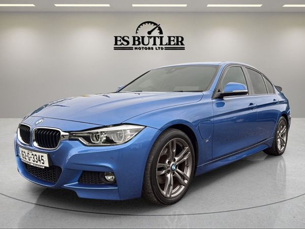 BMW 3-Series Saloon, Petrol Plug-in Hybrid, 2016, Blue