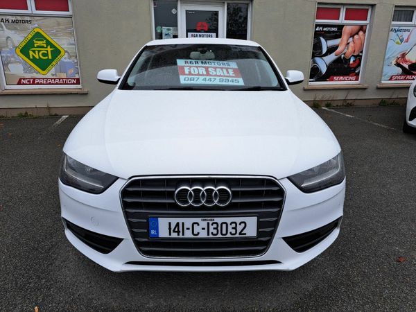 Audi A4 Saloon, Diesel, 2014, White
