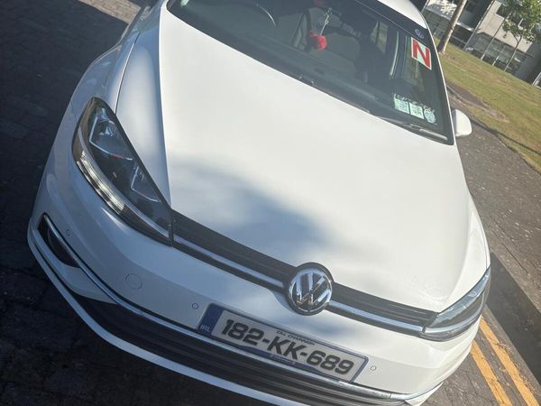 Volkswagen Golf Estate, Diesel, 2018, White