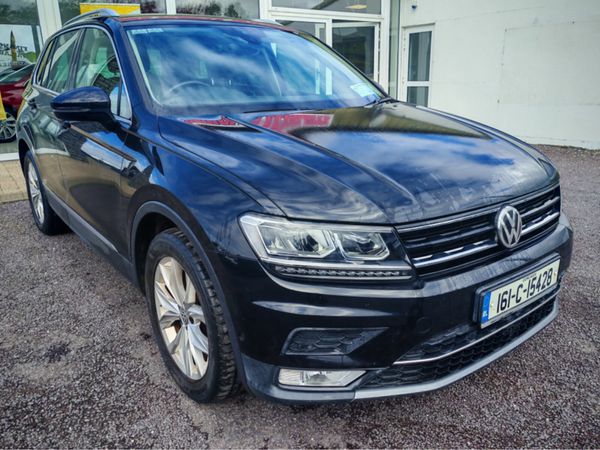 Volkswagen Tiguan SUV, Diesel, 2016, Black