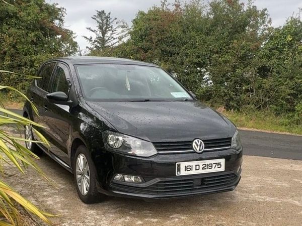 Volkswagen Polo Hatchback, Petrol, 2016, Black