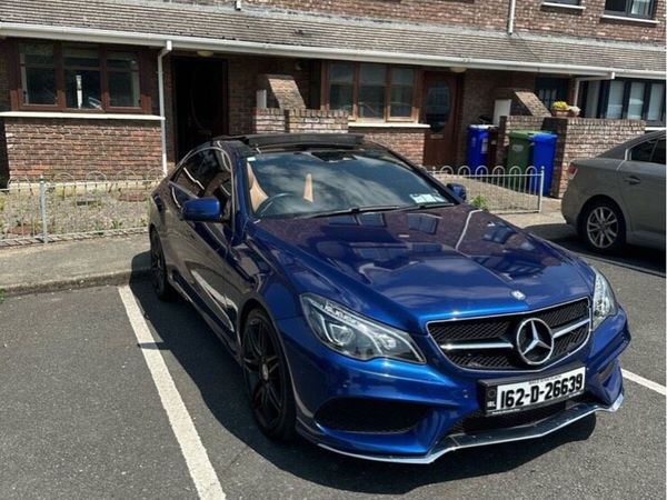 Mercedes-Benz E-Class Coupe, Diesel, 2016, Blue