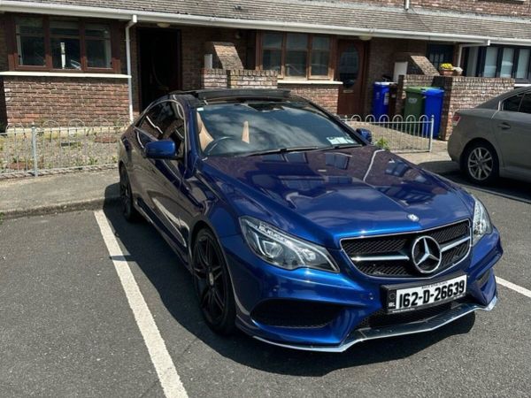 Mercedes-Benz E-Class Coupe, Diesel, 2016, Blue