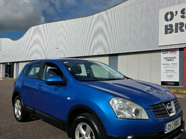 Nissan Qashqai Hatchback, Petrol, 2009, Blue