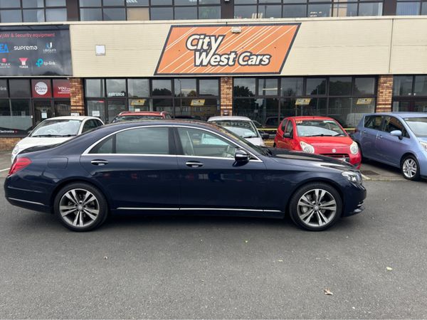 Mercedes-Benz S-Class Saloon, Diesel, 2014, Blue