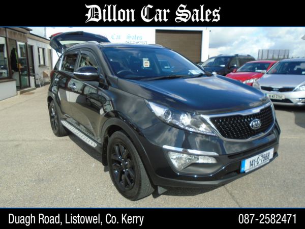 Kia Sportage SUV, Diesel, 2014, Black